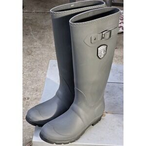 Kamik Women's Jennifer Charcoal Waterproof Rain Boot - EK2280-CHA, Charcoal